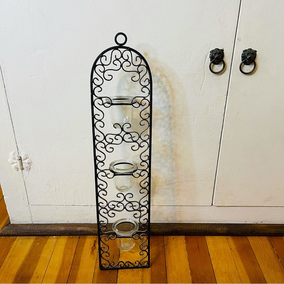 Metal Hanging Candle Holder - Picture 5 of 6